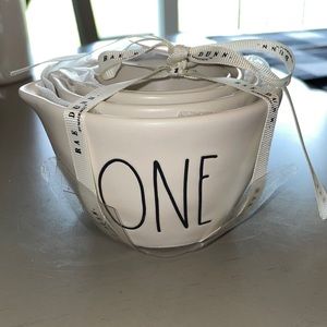Rae Dunn Matte White Measuring Cups